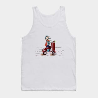 Moped rider Tank Top